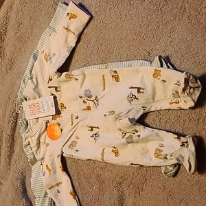 Carter Brand baby sleeper set